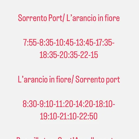 L Arancio In Fiore Bad&Breakfast Bed & Breakfast *